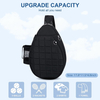 Wholesale New Fashion Sports Backpack Tennis Bag Waterproof Crossbody Sling Pickleball Bag with Study Fence Hook
