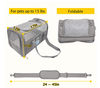 Pet Carrier Airline Approved Cat Carriers for Medium Cats Small Cats TSA Approved Pet Carrier bag