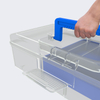 Bait Lure Hooks Storage Box Plastic Transparent Portable Tackle Waterproof Small Fish Tools Bait Lure Hooks Storage Box