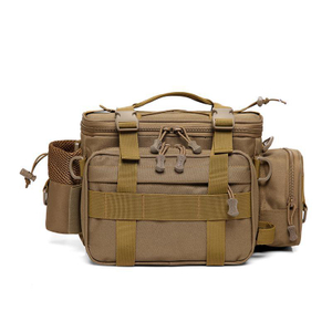 Waterproof Large Capacity Durable Outdoor Sport Crossbody Bag Fanny Pack Fishing Sling Bag