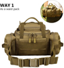 Custom Tactical Duffle Bag Fishing Fanny Pack Range Bags Gym Military Molle Shoulder Bags 