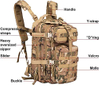 Multifunctional Small Military Style Tactical bag Survival Rucksack pack Camping Hunting Hiking Bug Out Bag