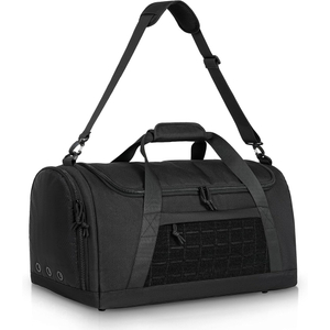 2025 New Design Large Capacity Rugged Fitness Bag Travel Workout Sports Bag Tactical Gym Duffle Bag with Shoe Compartment
