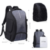 2025 New Design Large capacity Waterproof Shockproof Camera Backpack Photography Backpack With Tripod Strap and Rain Cover