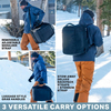 Custom Logo Ski Boot Bag Backpack Lightweight Waterproof Travel Ski Boot Bag Backpack for Boots