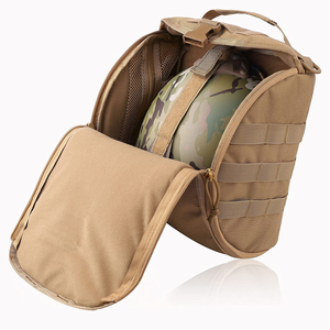 Multi-Purpose Molle Helmet Storage Bag for Shooting Combat Helmets Nylon Tactical Helmet Bag Pack