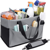 Professional Foldable Bathroom Sink Caddy & Under Sink Tool Organizer Cleaning Caddy Organizer Bag