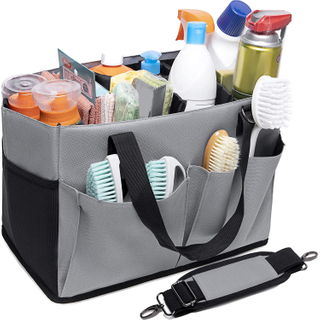 Professional Foldable Bathroom Sink Caddy & Under Sink Tool Organizer Cleaning Caddy Organizer Bag