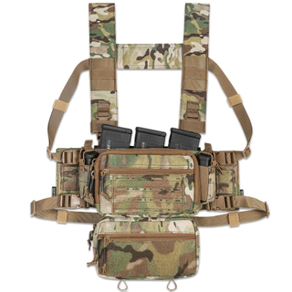 Custom Logo Large Storage Laser-Cut Molle Panel Tactical Chest Rig Tactical Vest