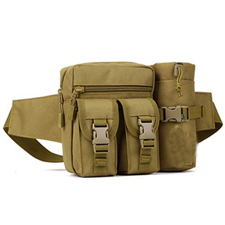 Large Capacity High Quality Custom Durable Waterproof Belt Multifunctional Tactical Waist Bag Water Bottle Bag