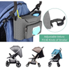Hot Selling Universal Stroller Accessories Storage Hanging Bag Large Baby Stroller Mommy Diaper Organizer Bags