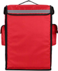 Heat Insulated Thermal Red Large Best Sale Pizza Delivery Bag High Quality Food Backpack