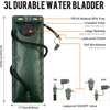 Tactical Daypack with 3L Water Rucksack Bladder Bag Hydration Backpack for Running Cycling Biking