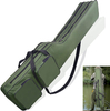 Waterproof Fishing Rod Reel Bag Organizer Durable Oxford Large Capacity Portable Fishing Travel Bag