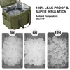 32L 48 Can Insulated Leakproof Soft Shoulder Cooler Large Collapsible Portable Travel Fishing Cooler Bags