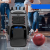 Custom Lightweight Bowling Ball Bag Multifunction Single Ball Bowling Bag with Shoe Bag