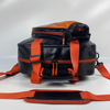 2024 New Designs Waterproof PU Leather Large Capacity Fits 2 Paddles Tennis Racket Crossbody Sling Pickleball Racket Bag