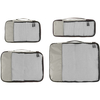 Custom 4 Piece Travel Luggage & Suitcase Organizer Bags Set Compression Packing Cube Bags 