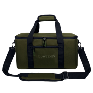 Large Capacity Waterproof Fishing Tackle Bag 600D Polyester Fishing Cooler Bag with Reflective Insulated Lining
