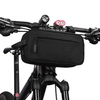 2025 New Design Multi-functional Waterproof Waist Shoulder Bag Bicycle Storage Bag Bike Crossbar Front Handlebar Bag 
