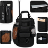 Durable Baseball Bucket Bag Baseball Coaching Accessories Organizer Softball Baseball Bag with Multiple Pockets