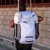 Large Capacity White Baseball Backpack Sports Softball Bag Racket Bag Softball Equipment Bag