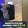 2025 Hot Sale Waterproof Multi-pocket Crossbody Sling Bag Magnetic Gym Bag Fitness Portable Bag with Magnet