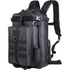 Large capacity Multi-compartment Fishing Backpack With EVA Padded Shoulder Straps Tackle Bag