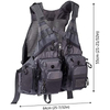 Wholesale High Quality Heavy-Duty Multi Pockets Functional Fly Fishing Vest Backpack Fishing Chest Pack