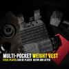 Factory Wholesales Adjustable Strength Training Vest Training Fitness Tactical Ruck Vest Weighted Vest