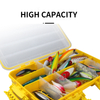 Fishing Lure box Multifunctional Waterproof Accessories Storage Box Outdoor Fishing Bait Single Layer Insert Bait Box
