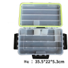 Dowsen 3600/3700 Tray Tackle Box Plastic Storage Organizer Box with Removable Dividers Fishing Tackle Box
