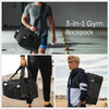 Wholesale Multipurpose Wet Pocket Convertible Duffle Bag Weekender Overnight Bag Gym Bag for Men with Shoes Compartment