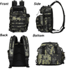 Tactical Backpack Military Hiking Backpack for Men Assault Travel Backpack Large Fishing Backpack for Tackle Storage
