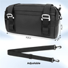 2.2L Storage Pouch Pack Waterproof Bicycle Frame Bag Top Tube Bike Bag with Shoulder Strap