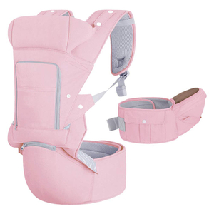 Stylish Baby Sling for Newborns Infants Adjustable Baby Carrier with Hip Seat Baby Carrier Wrap Backpack