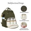 Women's Fashion Multifunctional Travel Mommy Bag Backpack Large Capacity Baby Nappy Backpack for Baby Care