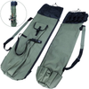 Fishing Rod Bag Canvas Rod Case Organizer Pole Storage Bag Fishing Rod And Reel Carrier Organizer for Travel