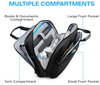 Wholesale Custom 17.3 Inch Laptop Bag Large Capacity Briefcase Office Travel Bag Durable Computer Business Shoulder Bag for Men