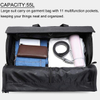 Waterproof Garment Bags Convertible Suit Travel Bag With Shoes Compartment