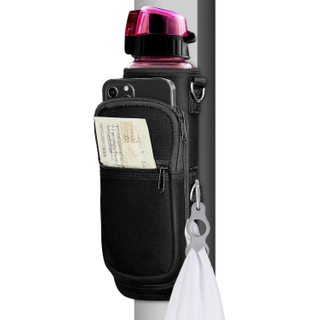 Fashion Hot Design Adjustable Gym Travel Water Bottle Bag Powerful Built-in Magnets Sports Magnetic Pouch