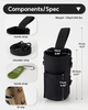 Hot Selling Custom Multi Usage Water Resistant Water Bottle Holder Durable Easy Attachment Magnetic Bag