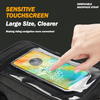 2025 New Style Water-resistant Insulated Design Bicycle Front Pack Shoulder Bag Bike Handlebar Bag with TPU Touch Screen 