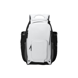Fashion White Black Large Capacity Slugger Prime Stick Pack Baseball Bags Baseball Bag Backpack with Two Fence Hooks