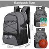 ODM/OEM High Quality Outdoor Basketball Bag Soccer Ball Backpack Sports Equipment Bag Basketball Backpack
