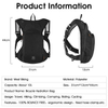 ODM/OEM Ultralight Portable Bicycle Hydration Backpack Biking Hydration Bag with 2L Water Bladder