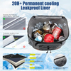Hot Selling Large Capacity Food Compartment Outdoor Cooler Picnic Insulated Bag Cooler Backpack for Travel