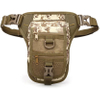 Camouflage Outdoor Sports Riding Cycling Waist Belt Bag with Multi Pockets Tactical Leg Bag Thigh Pack