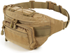 Tactical Fanny Pack Military Waist Bag Pack Utility Hip Pack Bag with Adjustable Strap Waterproof for Outdoors Fishing Cycling Camping Hiking