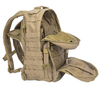 Water-Resistant 1000D Nylon Tactical Rush Backpack for Military and with Standard MOLLE Attachment Systems